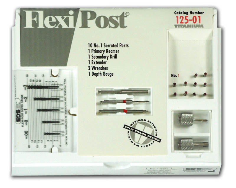 Red Size 1 Flexi-Post Titanium Standard Introductory Kit thumbnail 4