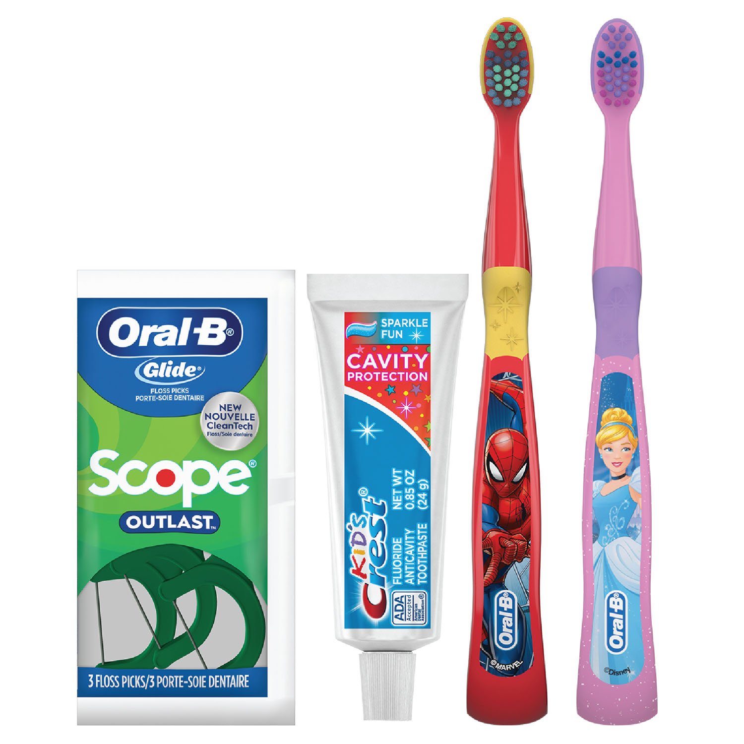 Oral-B Kids 3+ Solution Manual Bundle 72/Case, 80819862 product image