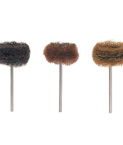 Hatho Scotch Brite Miniature Brushes, HP, Coarse, Light Brown, 12/Pk, 1670016 thumbnail 12