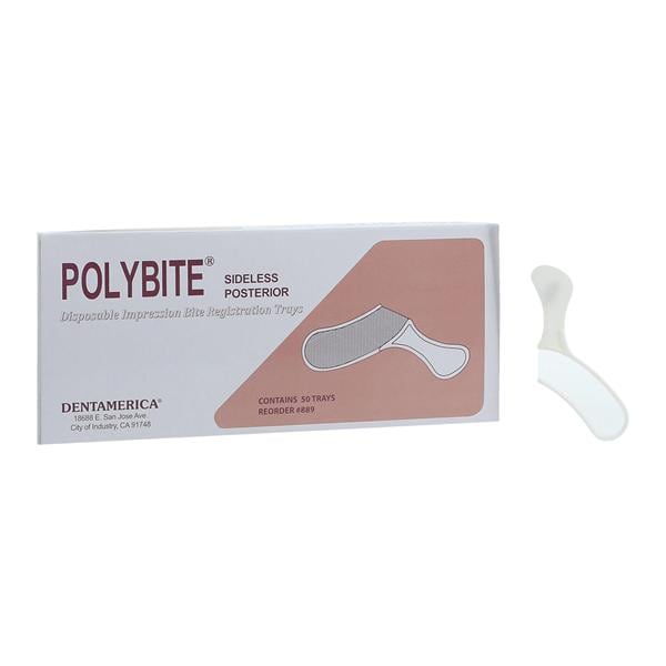 Polybite Disposable Bite Trays, Sideless Posterior, 50/Pk, 889 thumbnail 12