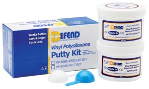 Defend VPS Material, Putty, Regular Set, 300 ml, Dark Blue, 2/Pk, VP8006 thumbnail 4