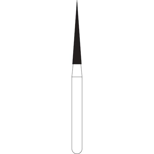 NTI Diamond Burs, FG, Needle, # F859, 1.4 mm, Fine, Red, 5/Pk, F859-014 product image