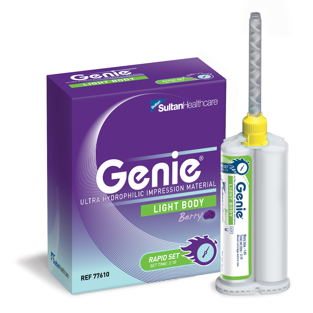 Genie VPS Impression Material, Light Body, Rapid Set, 50 ml, 2/Pk, 77610 thumbnail 13