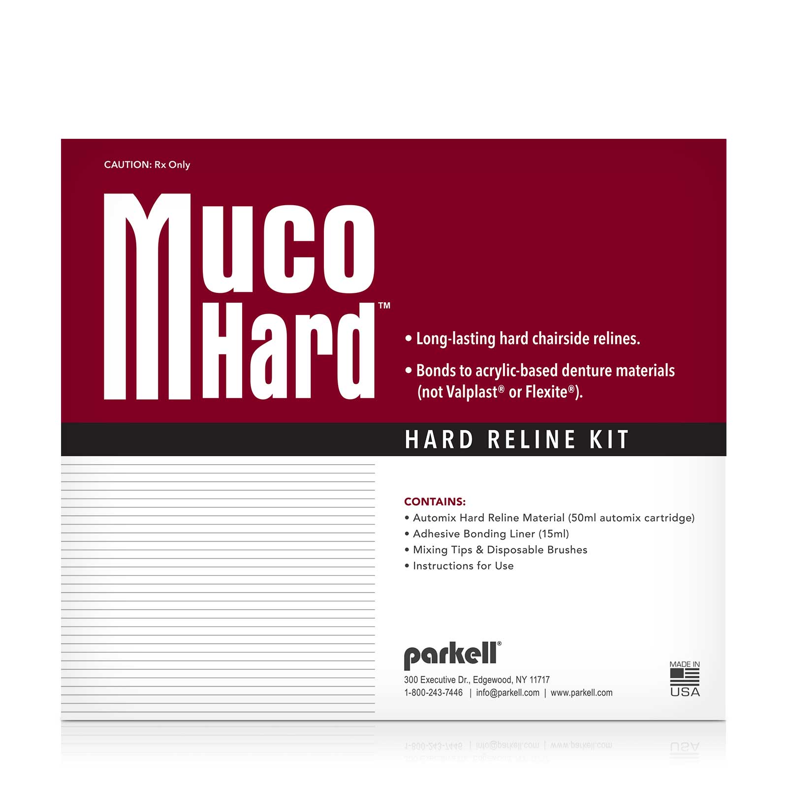 MucoHard Plus Hard Denture Reline Kit thumbnail 7