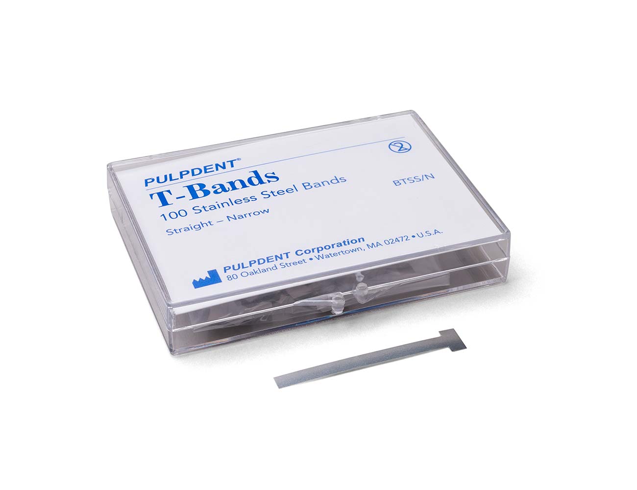 T-Bands, Straight/Narrow, Stainless, 100/Pk, BTSS/N thumbnail 10