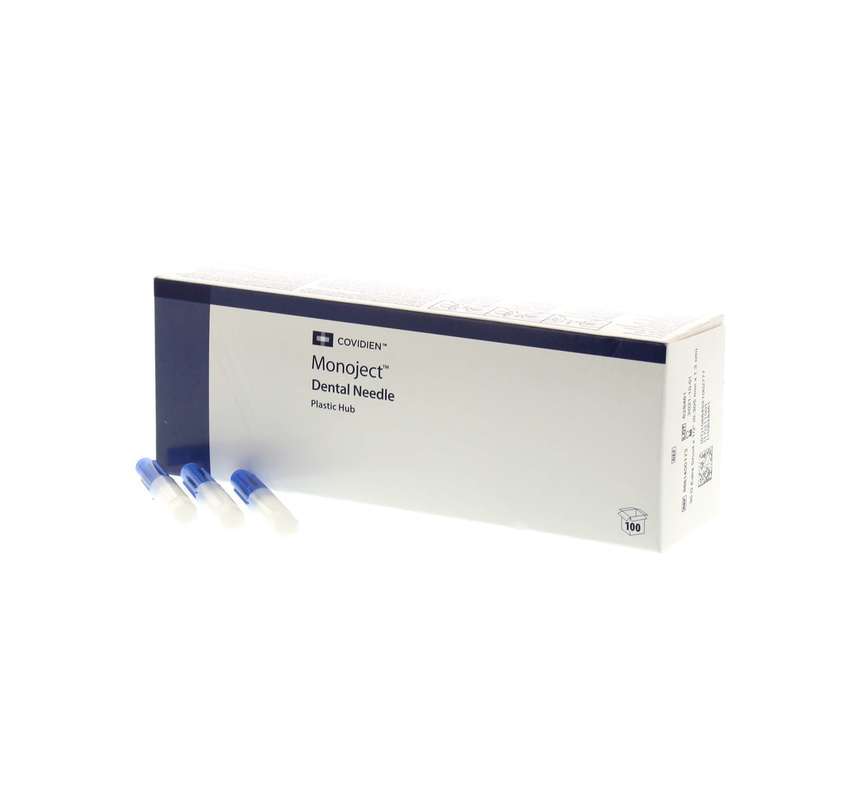 Monoject Needle Plastic Hub 30 Gauge Extra Short Blue 100/Bx product image