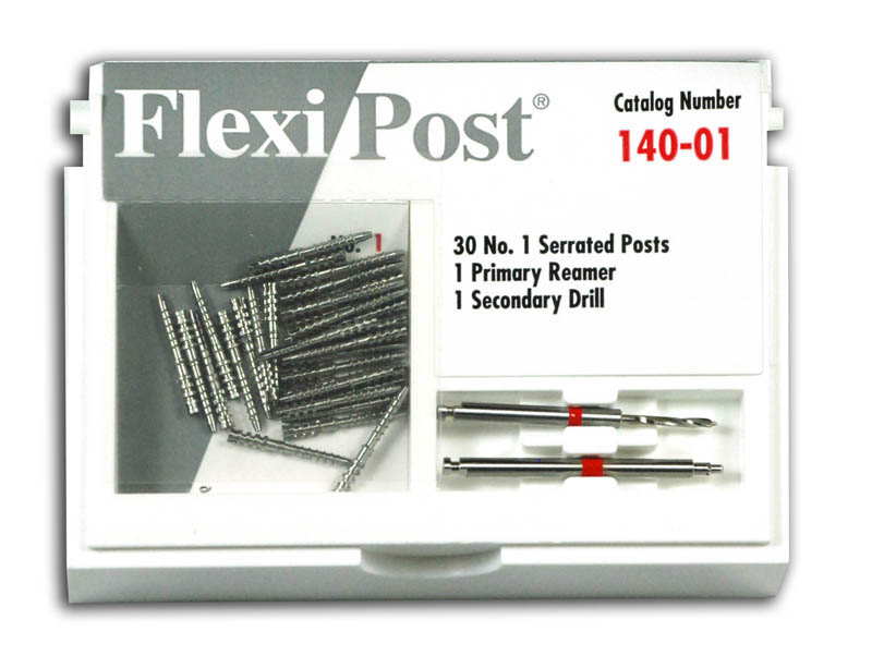Flexi-Post, Stainless Steel, Economy Refill, # 1, Red, 30/Pk, 140-01 thumbnail 11
