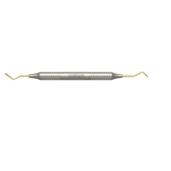 Composite Placement Instrument, Long Paddle/Round Plugger, Titanium Nitride, Double-End, # 20T, 1/Pk, REPFI20T thumbnail 11