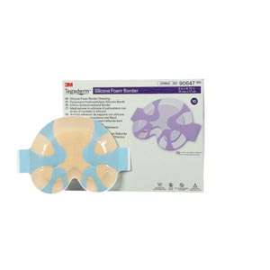 3M TEGADERM SILICONE FOAM BORDER DRESSING 90647 product image