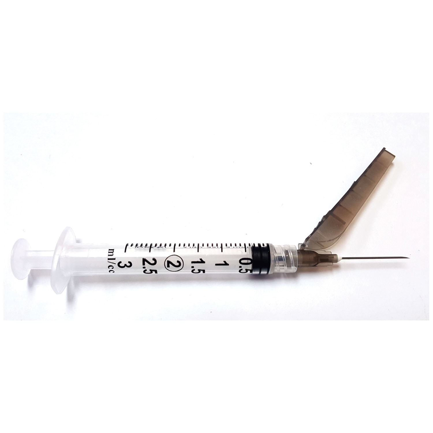 Safety Syringe (3 mL) w/ Safety Needle (22G x 1") 50Bx product image