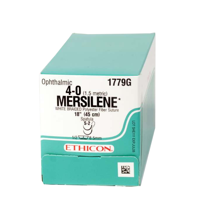 ETHICON MERSILENE POLYESTER FIBER SUTURES R424H product image