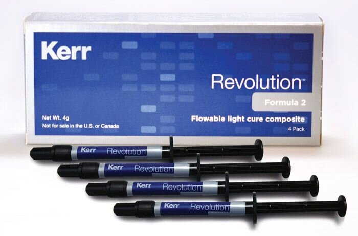 Revolution Formula 2 Flowable Composite A1 Syringe Kit 4/Bx thumbnail 10