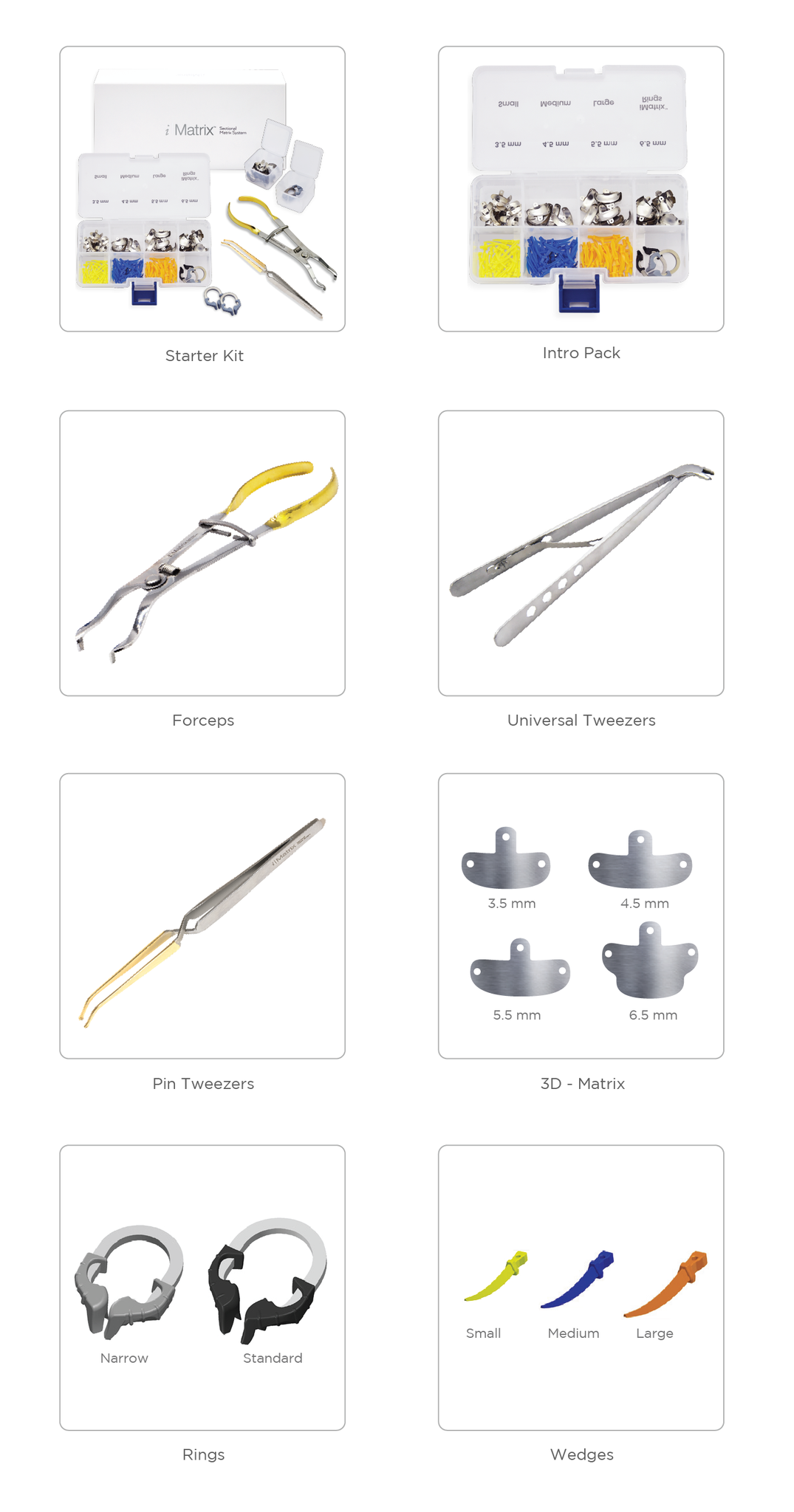 iMatrix Sectional Matrix System Starter Kit, PM-01 thumbnail 5
