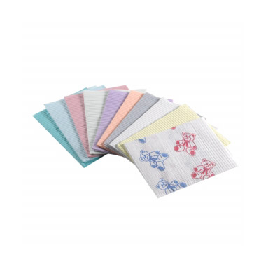 UltraGard 2+1 Ply Bibs 16x19 500/Case White, WUXWH thumbnail 9