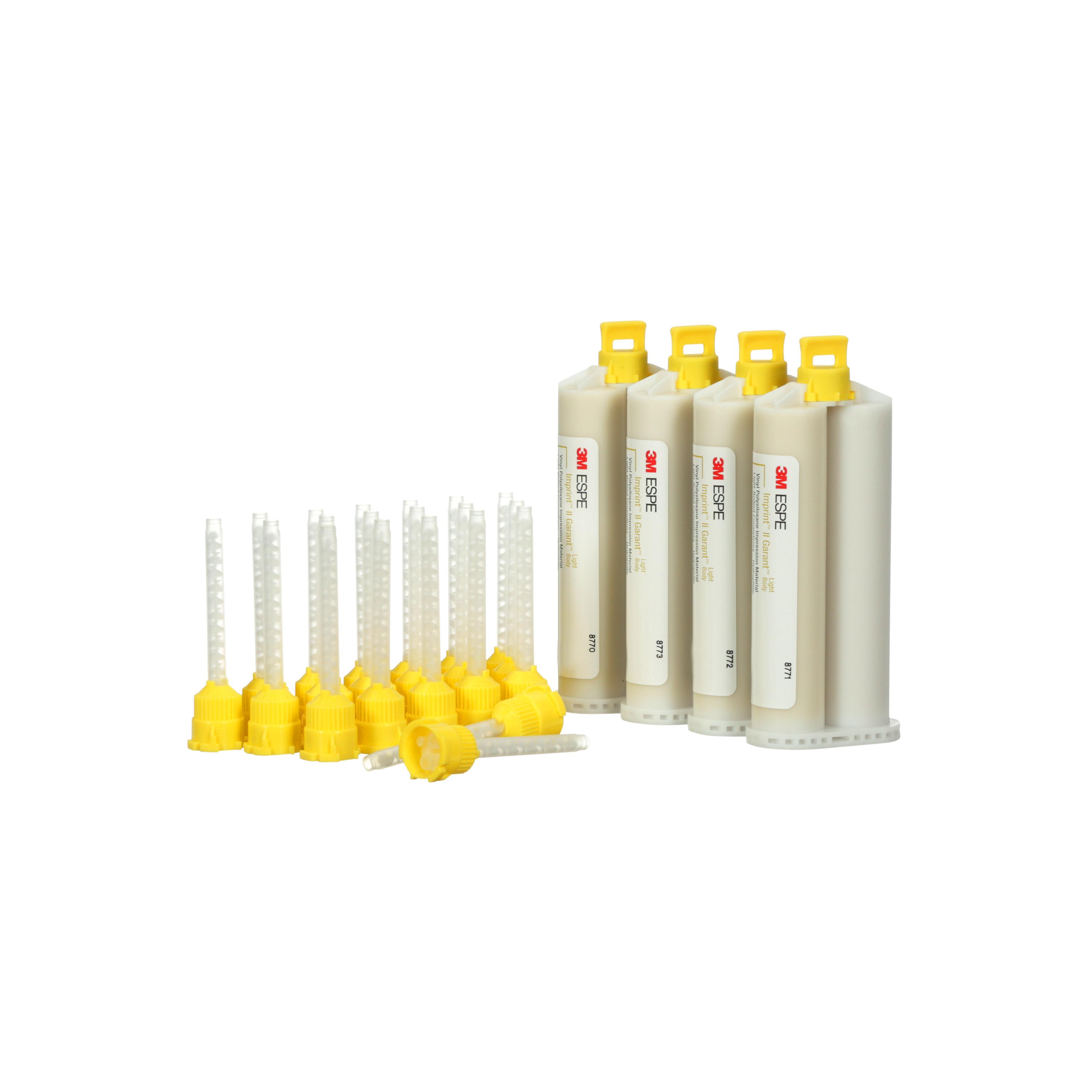 Imprint II Garant Cartridges, Light Body, Yellow, 50 ml, 4/Pk thumbnail 16