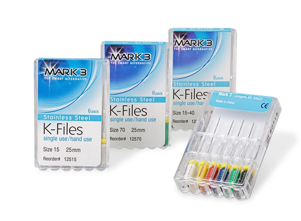 DDS Dental Supplies - K-Files 25mm #35 6Pk product image