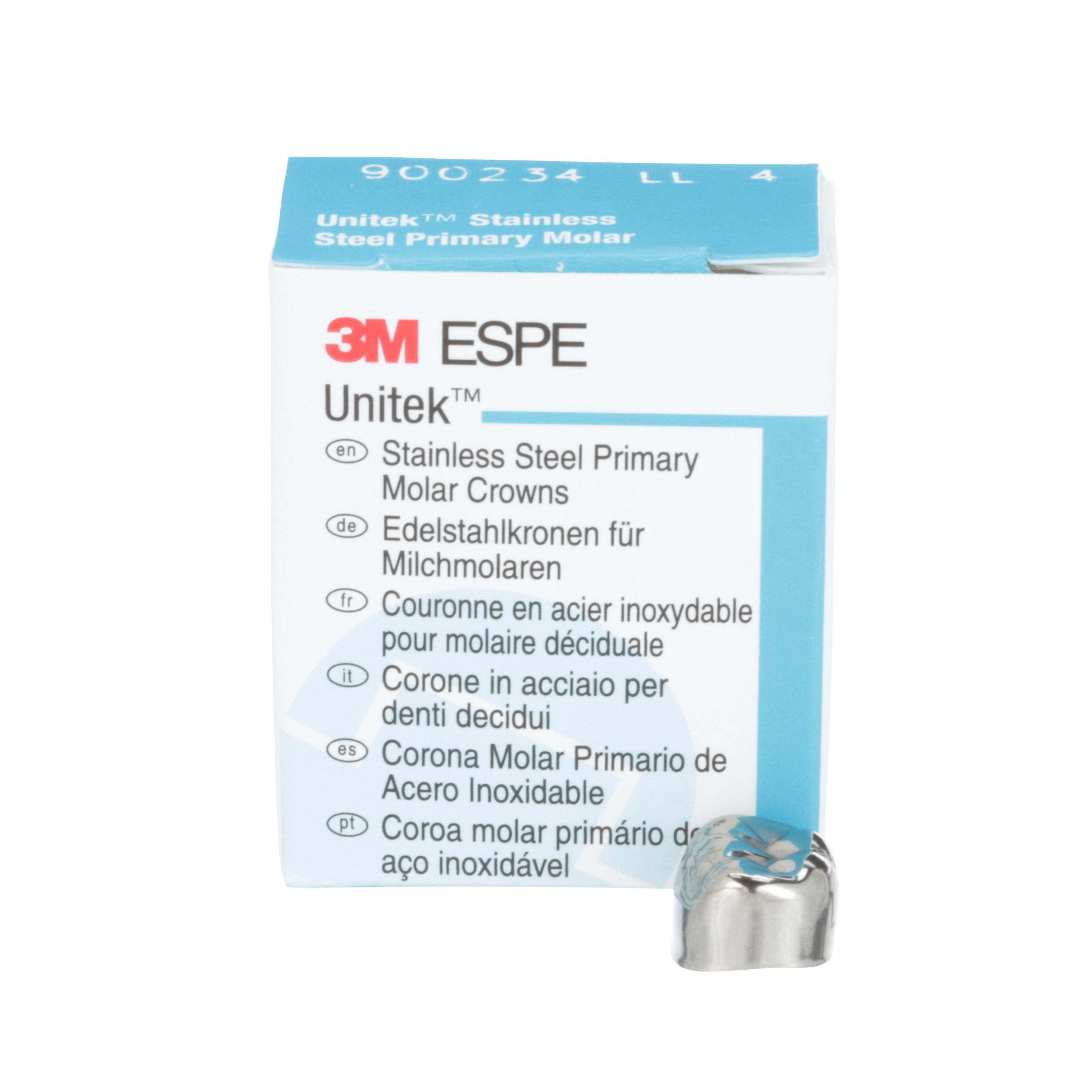 Unitek Crowns SS 2nd Prim Mol LL4 900234 5/Bx thumbnail 8