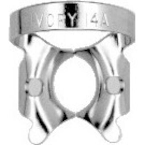 Hygenic Rubber Dam Clamp, Gloss Finish, # 14A, Winged, 1/Pk, H02757 product image