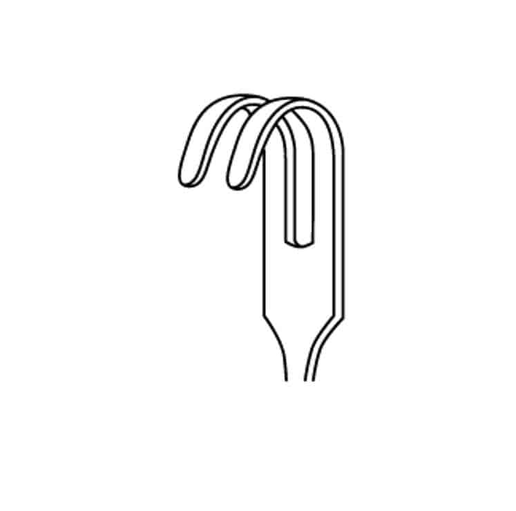 Miltex - Mh Volkman 2-Bl Ring Hdl product image