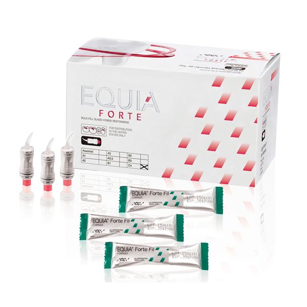 EQUIA Forte Fil Glass Ionomer Capsule C4 Refill 48/Bx thumbnail 11