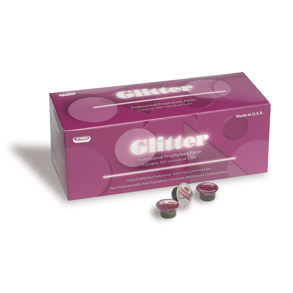 Glitter Prophy Paste, Fine, Strawberry, 200/Box, 9007420 thumbnail 11