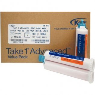 Take 1 Advanced Impression Material Wsh Sup Fst St 50 mL Lt Bdy Val Pkg 24/Pk product image
