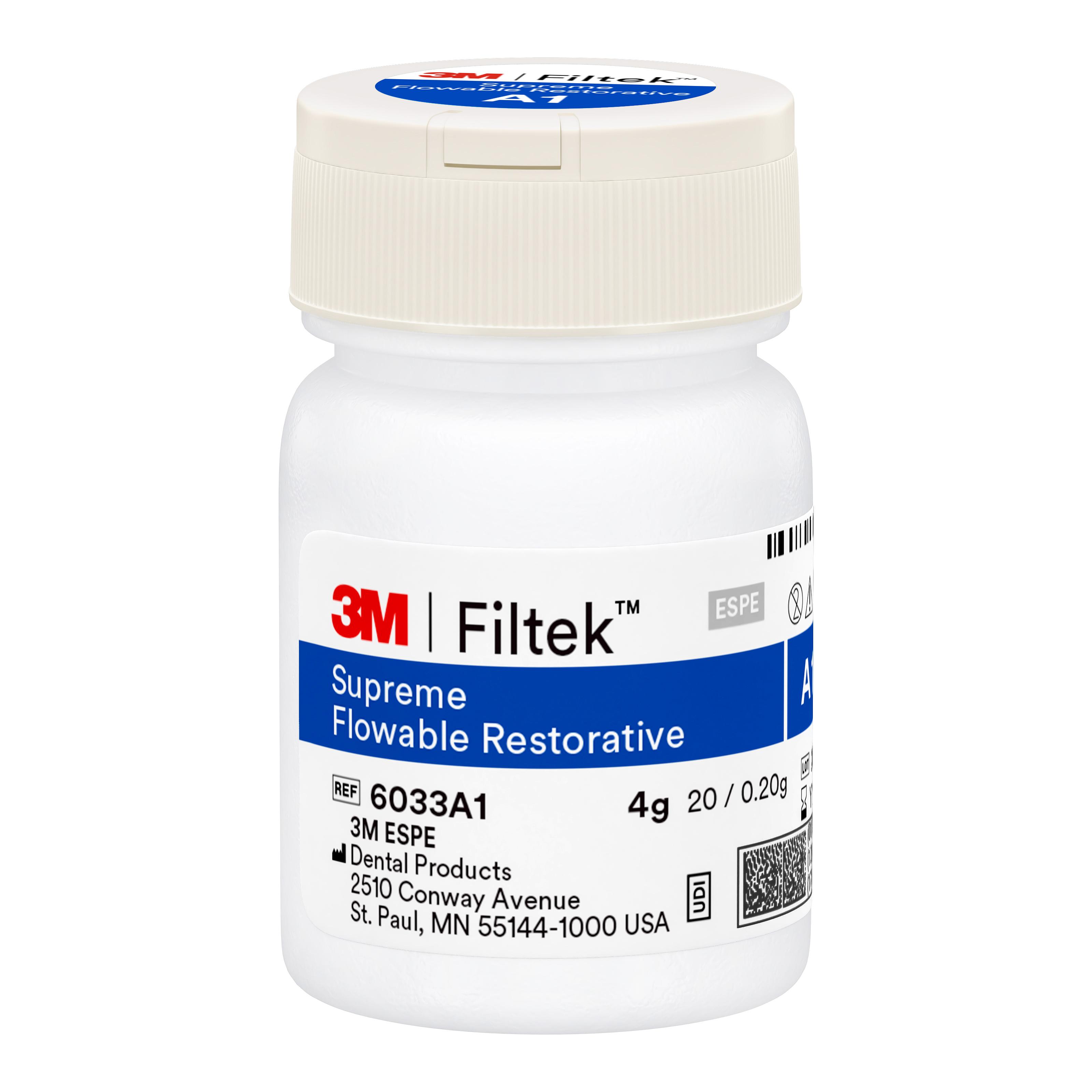 Filtek Supreme Ultra Flowable, Cavifil Refill, 0.2 g, A1, 20/Pk, 6033A1 thumbnail 11