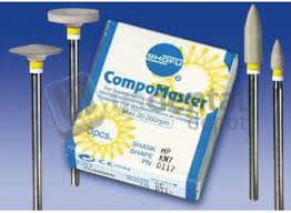 #030 Regular CompoMaster Polishers Mini-Point FG Pack of 3 thumbnail 2