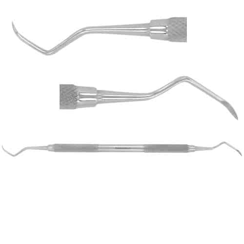 Curette Goldman Fox Size 3 DuraLite Hex Ea product image