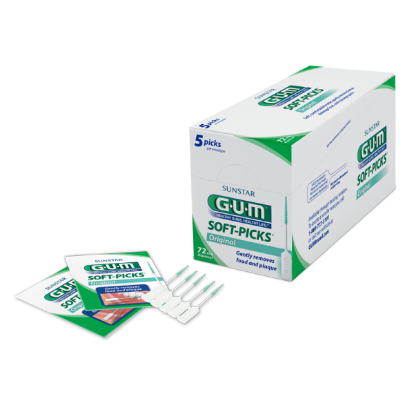 GUM Soft-Picks, Original, 72 Packs, 632DB product image