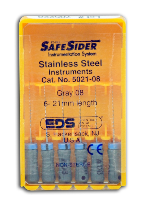 SafeSider Stainless-Steel Hand Reamers, 21 mm, 0.02 Taper, # 08, Grey, 6/Pk, 5021-08 thumbnail 7