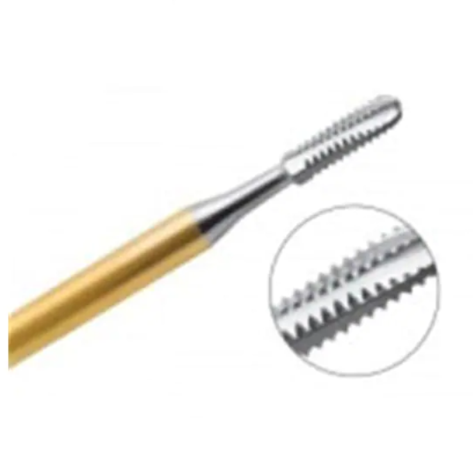 Alpen Speedster Carbide Burs, FG, Round End Cross Cut Fissure, # 1558G, 1.2 mm, 100/Pk, R41558GC thumbnail 7