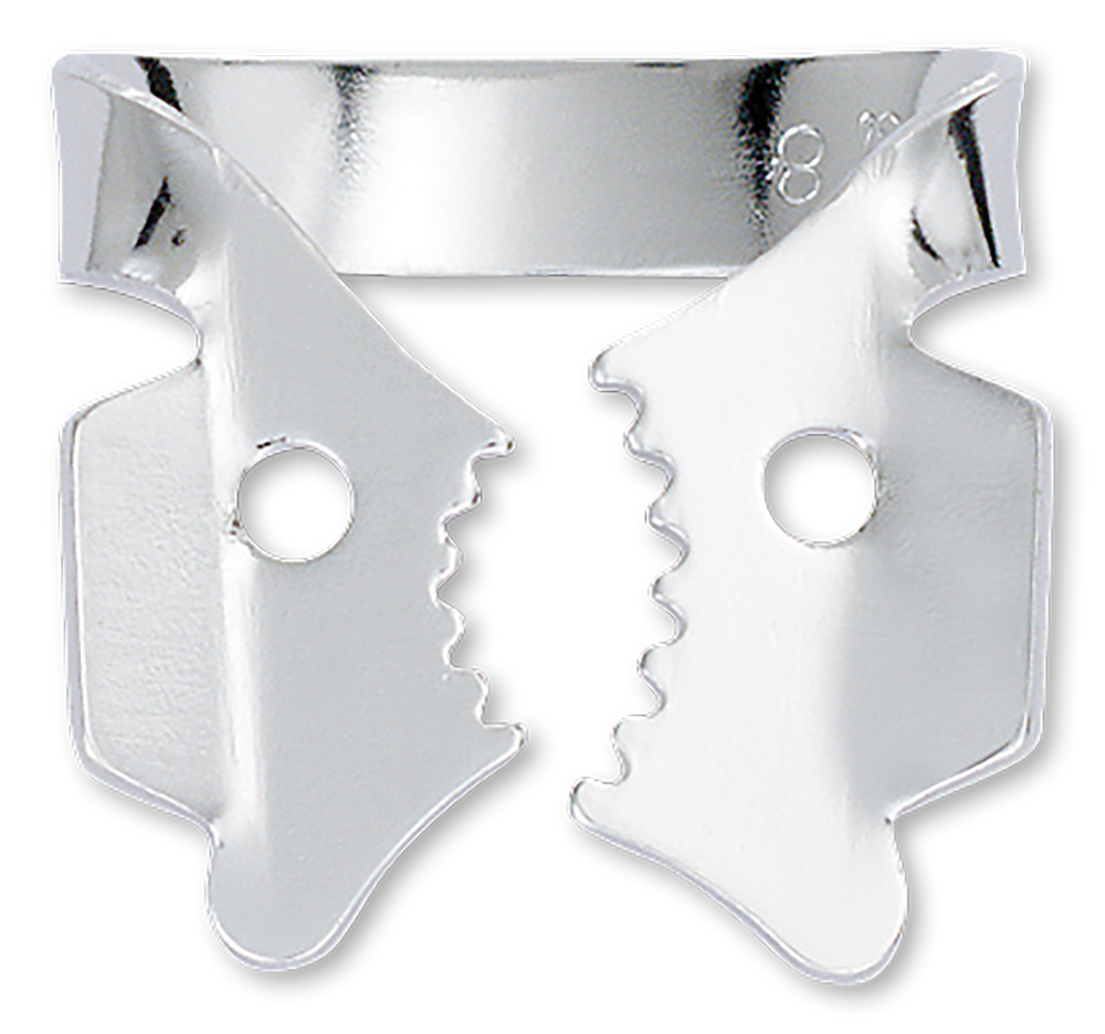 Hygenic Rubber Dam Clamp, Gloss Finish, # 12A, Winged, 1/Pk, H02706 product image