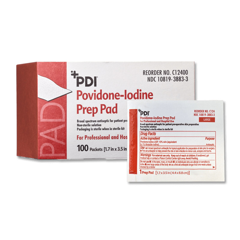 Prep Pad PVP Iodine 10% Medium product image