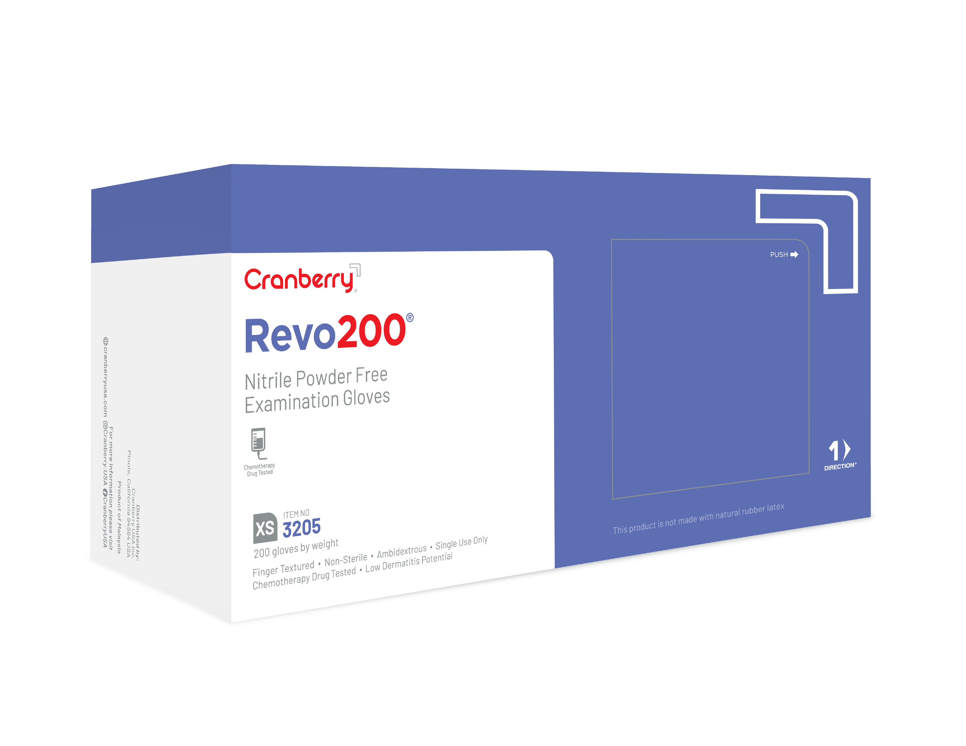 R200 Nitrile PF Glove X-Small 200/Bx thumbnail 3