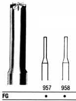 #958 Carbide Bur Friction Grip Pack of 10 thumbnail 5