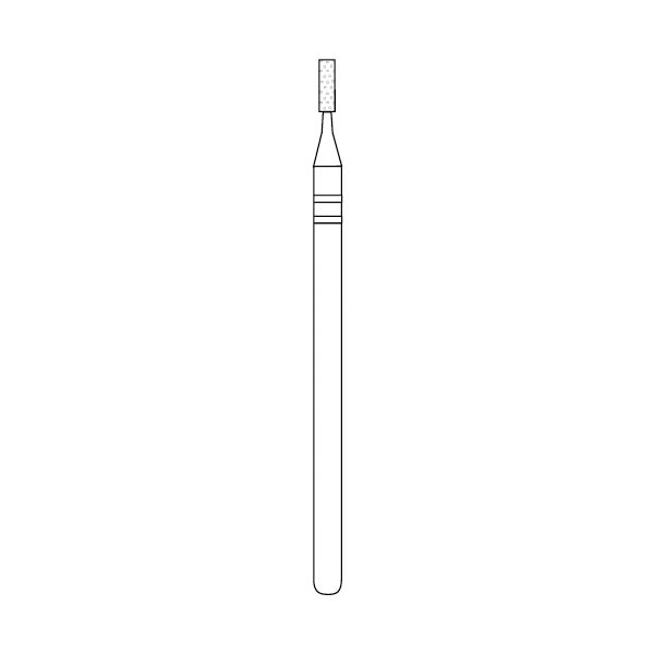 Two Striper Diamond Burs, FG, Flat-End Cylinder, 520.4, 1.4 mm, Coarse, Green, 5/Pk, 2015281 thumbnail 8