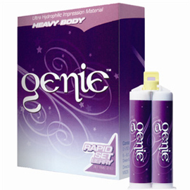 Genie VPS Impression Material, Extra Light Body, Rapid Set, 50 ml, 2/Pk, 77600 thumbnail 12