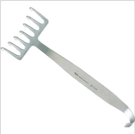 Miltex - Coronal Ret 7-1/4 7prg Sh 2-3/4 Wide Offset Prongs product image