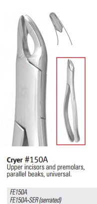 Extracting Forceps Size 150A Cryer Ea thumbnail 2