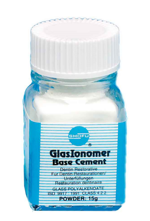 Glaslonomer Base Cement, Powder, 15 g/Bt, White, 1/Pk, 1113 thumbnail 10