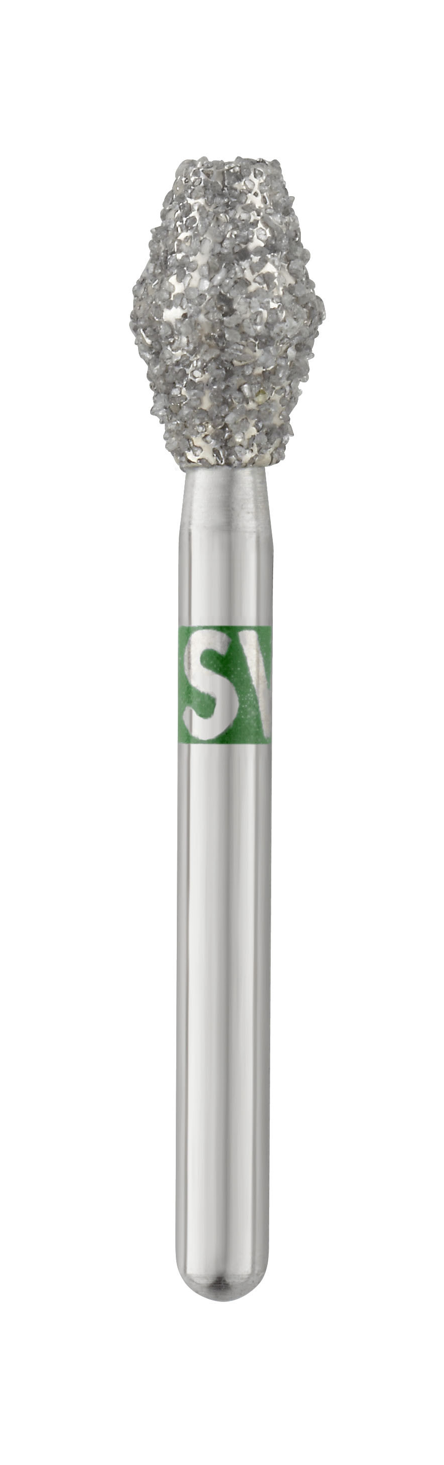 Solo Diamond Single Use Burs, FG, Barrel, # 2133, 3.3 mm, Coarse, Green, 25/Pk, 811033C thumbnail 9
