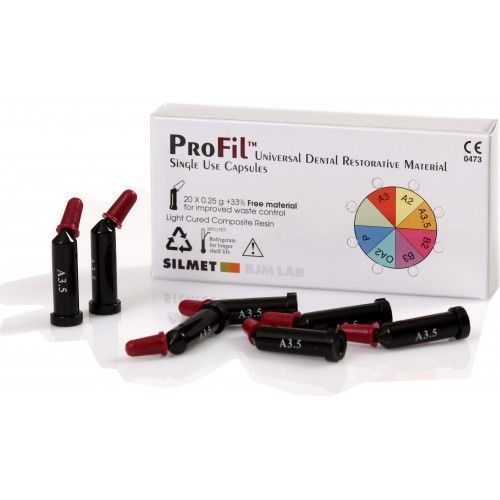 Profil Bleach White Unidose .315gm Hybrid Composite Silmet Pack of 20 - Profil Bleach White Unidose .315gm Hybrid Composite Silmet Pack of 20 - Image 1