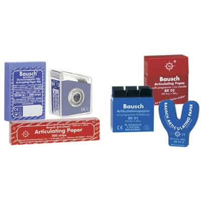 Arti-Check Micro-Thin Articulating Paper, Horseshoe, 200 microns, Blue, 50/Pk, BK03 thumbnail 12