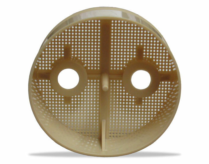 Dispos-A-Screen Disposable Vacuum Traps, Plastic, 2 15/16", Beige, 25/Pk, 51Z060S thumbnail 4