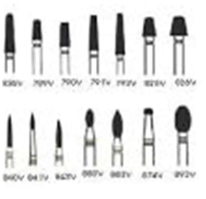 Robot Diamond Bur Friction Grip Regular 249/017 6/Pk thumbnail 6