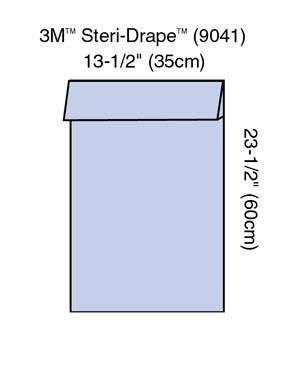 SmartSleeve Surgical Gown AAMI Level 4 Reinforced Poly X Large Blue 20/Ca product image