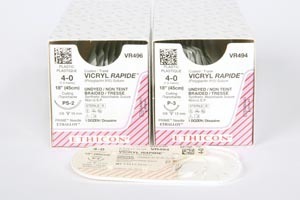 Vicryl Rapide Suture 5-0 18" Polyglactin 910 Braid P-3 Undyed 12/Bx thumbnail 10