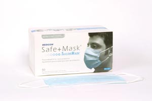 SafeMask TailorMade Mask ASTM Level 1 Blue 50/Bx thumbnail 7