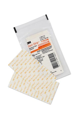Steri-Strip Skin Closure Strip 1/4x4" White 50/Bx product image